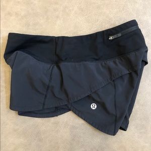 Lululemon Speed Up Shorts - Black - Sz 0